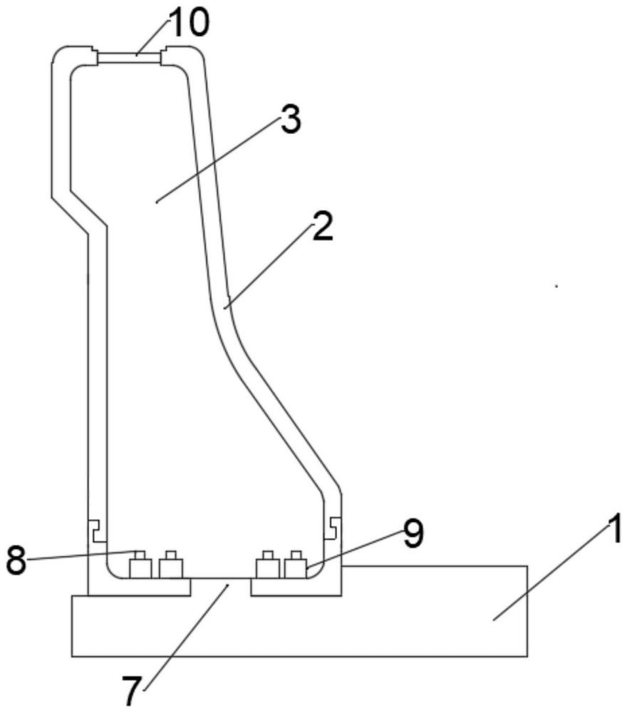 季冻区桥梁预制装配式组合防撞墙