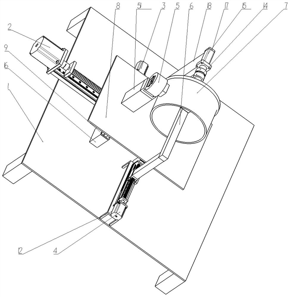 滚动轮胎胎面应变分布和动态滑移率测试装置及方法
