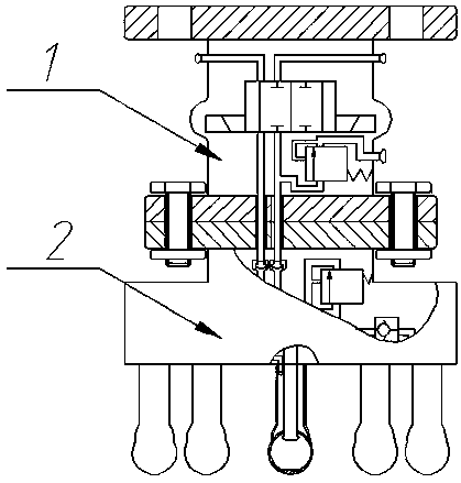 一种液压轮毂搬运机械手