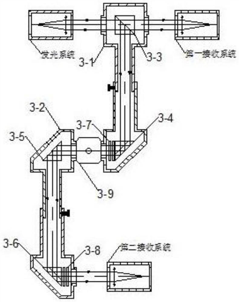 一种大范围扩径的光轴平行性检测装置