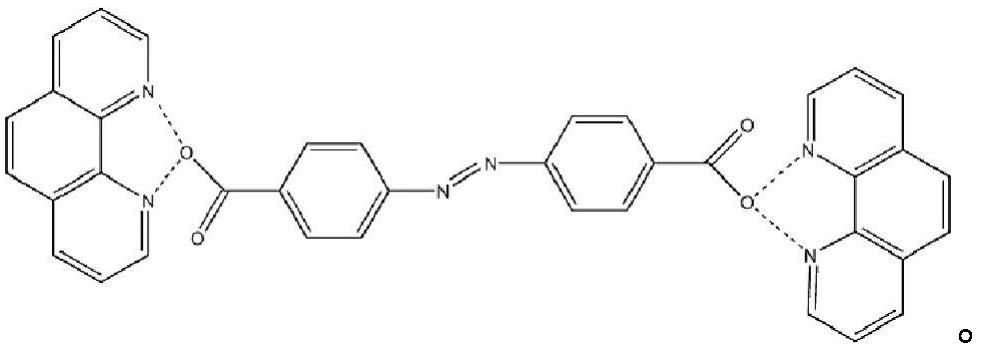 一种4,4′-偶氮二苯甲酸菲罗啉染料共晶及其制备方法