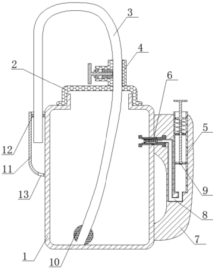 一种防止帕金森病患者饮水呛咳的水杯