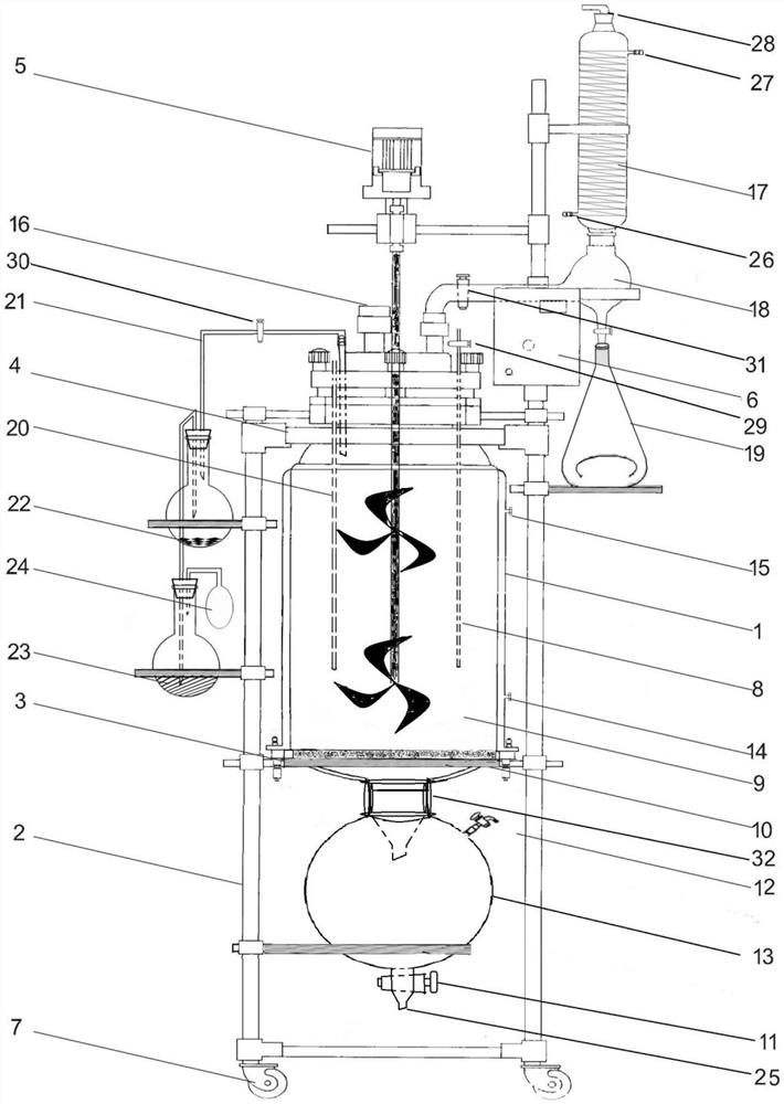 一种用于制备四溴酚蓝的新型反应釜