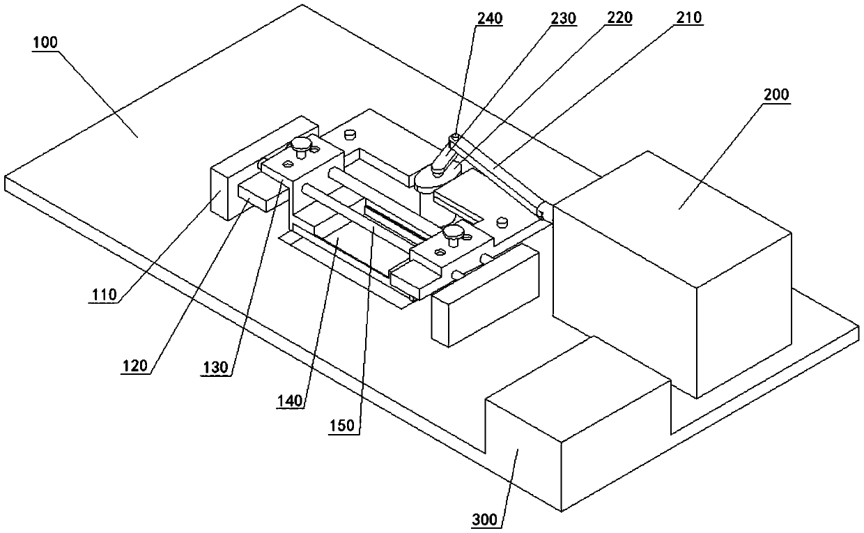 一种用于活细胞原位检测的双向拉伸装置