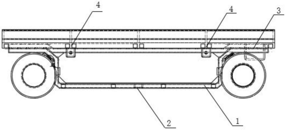 一种用于工厂的AGV侧向定位装置