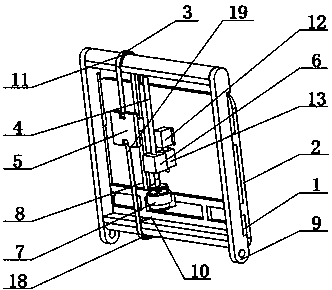 一种防扯背的病床起坐机构