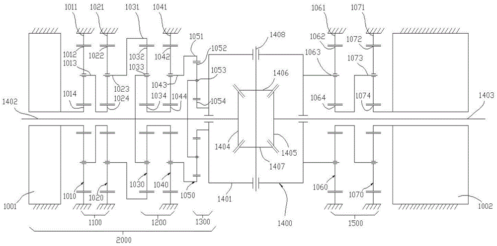 一种带有转矩定向分配功能的电动差速器