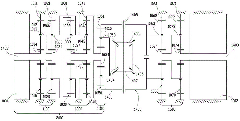 一种带有转矩定向分配功能的电动差速器