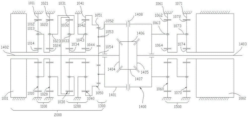一种带有转矩定向分配功能的电动差速器
