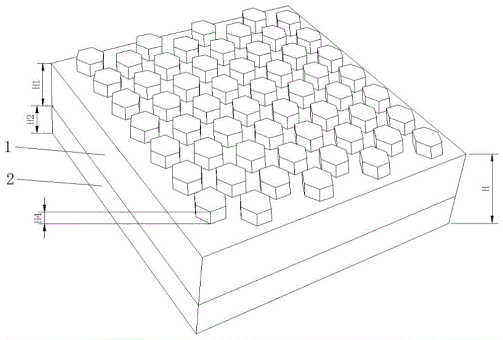 一种具有仿生结构的高耐磨轮胎胎面胶料及合成制备方法