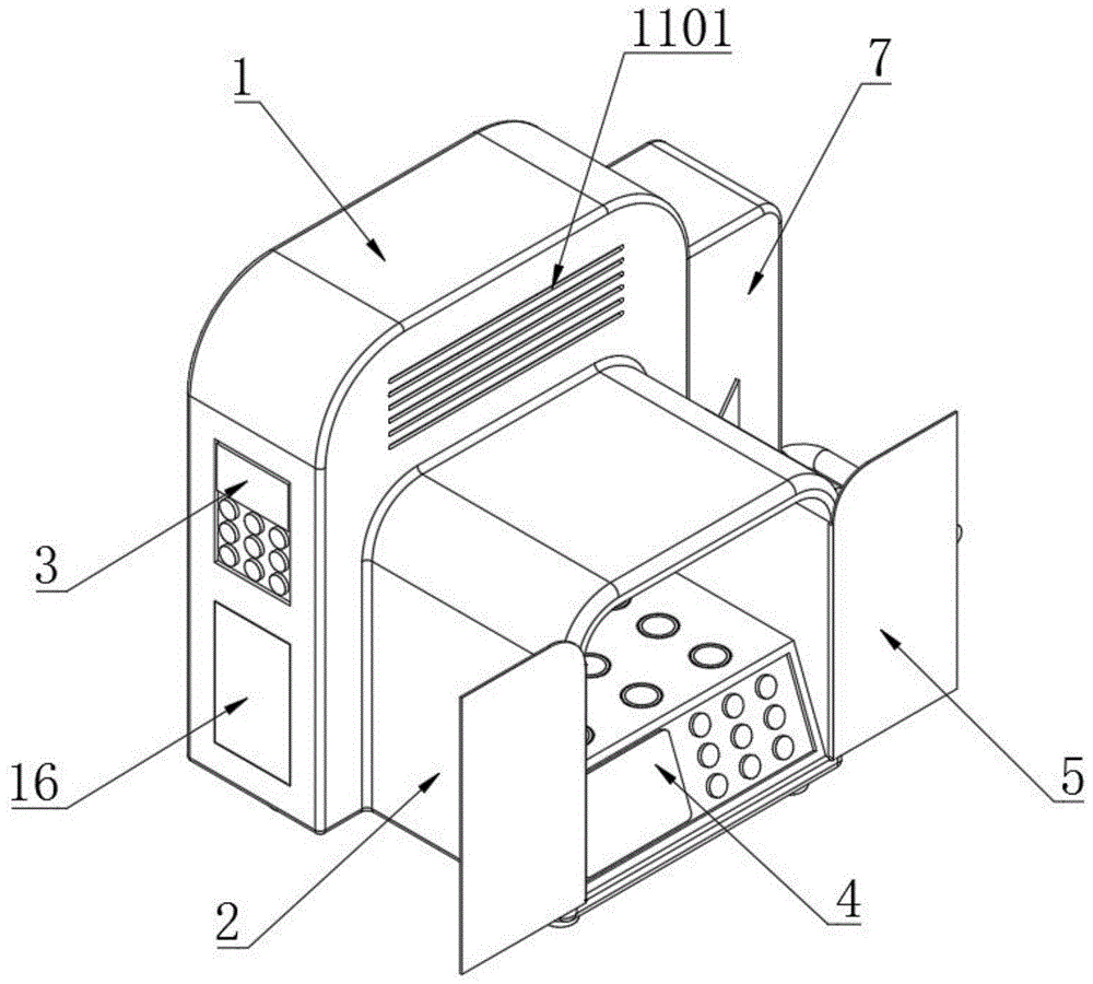 一种基于农业栽培试验的天气调控与土壤检测一体化装置