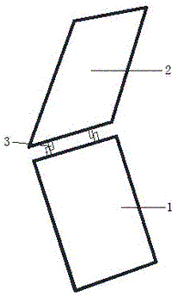 一种免追日的太阳能平板集热器反光板机构