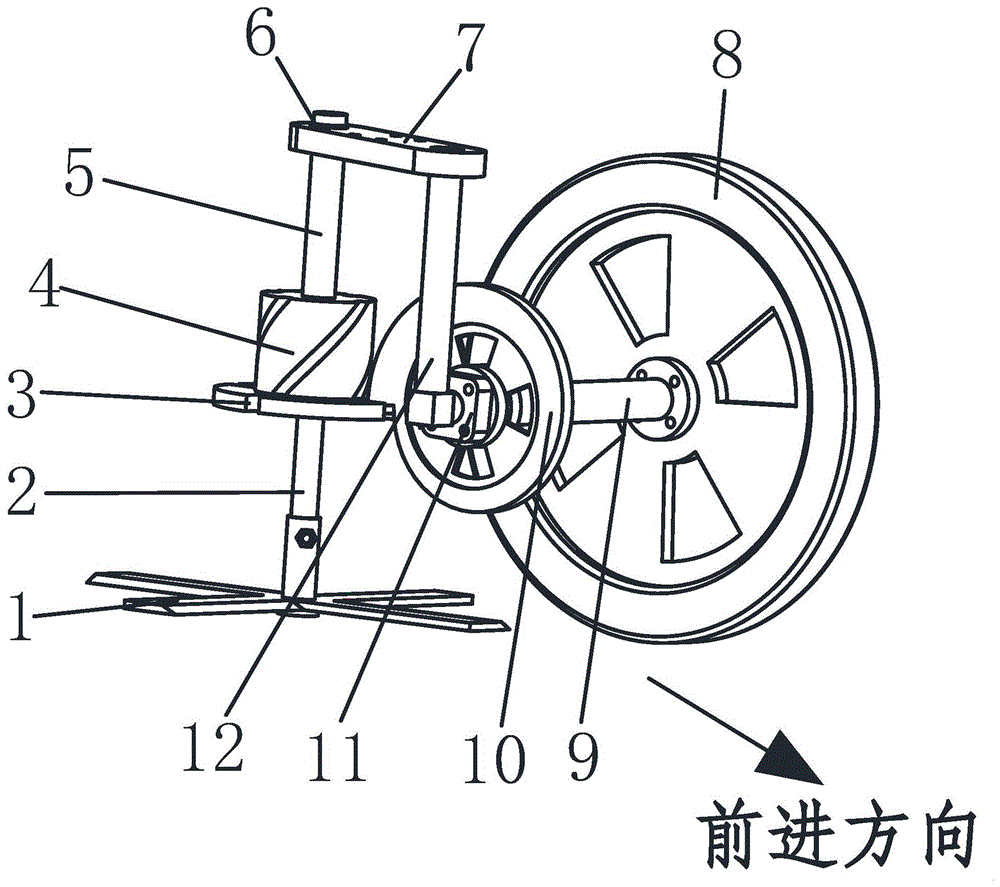 一种适用于标准化农田的株间除草机构