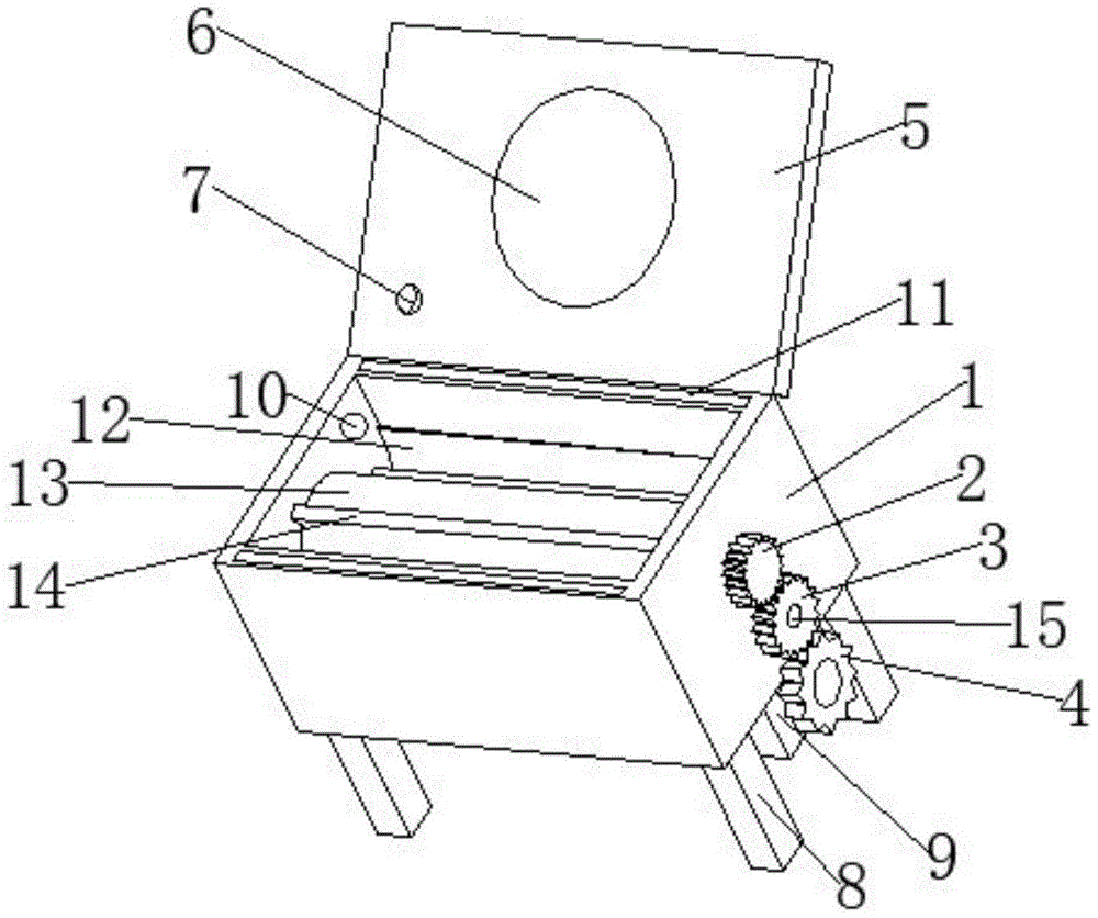 一种烘烤金花葵专用设备