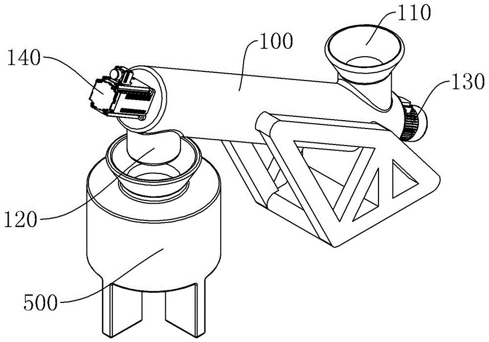 一种生物质能源颗粒加工上料装置