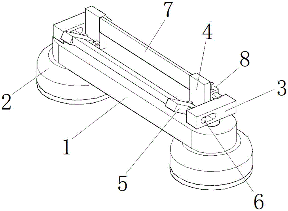 一种玻璃吸附式夹取装置