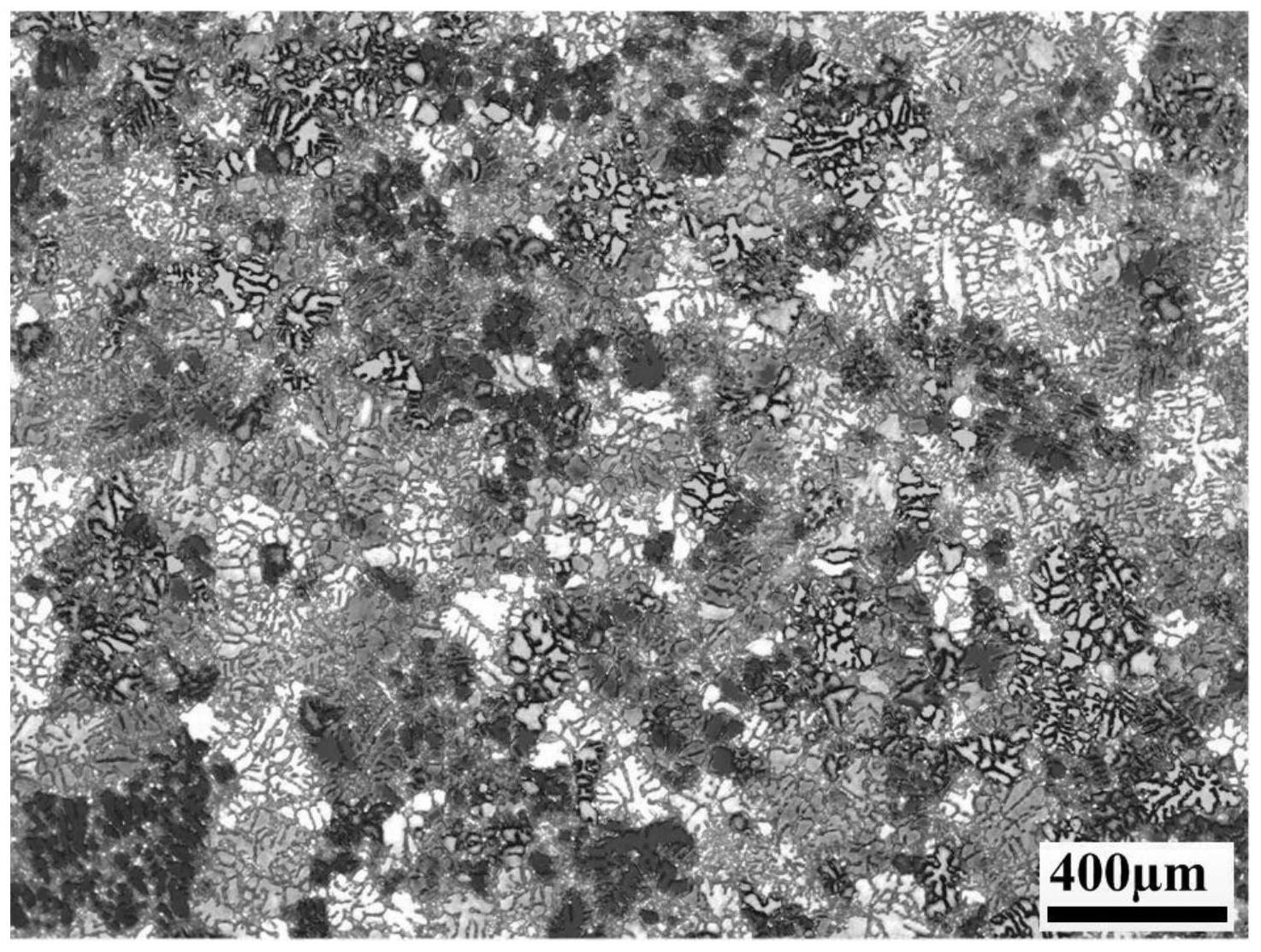 一种原位内生纳米NbB2颗粒细化及强化铝合金的方法