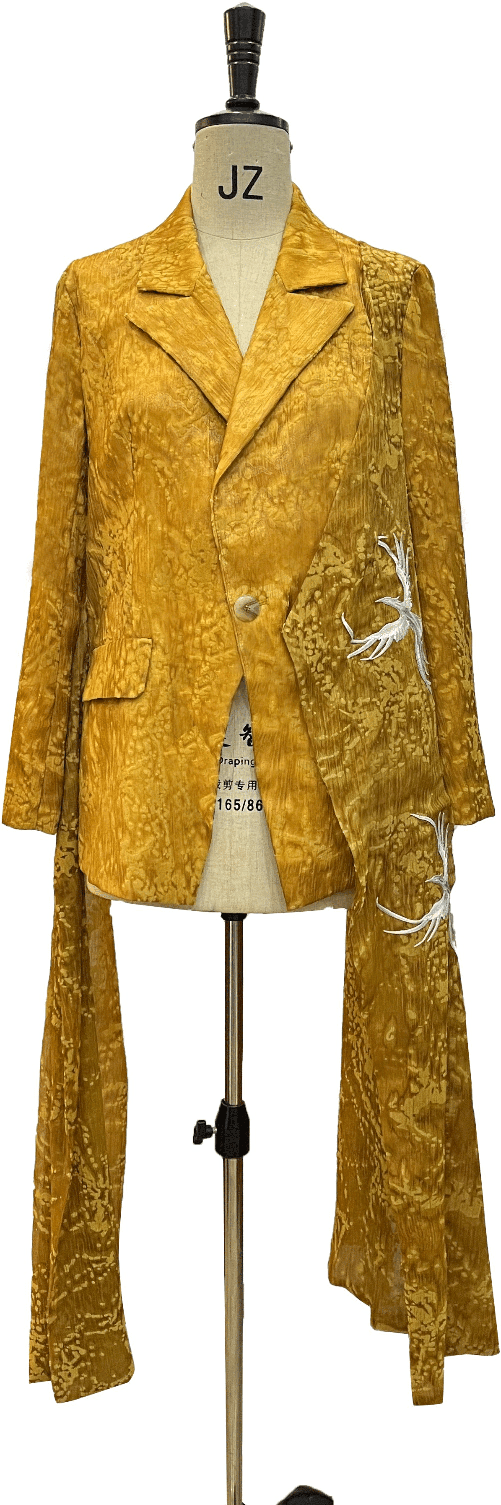 外套（不对称式单扣国风）