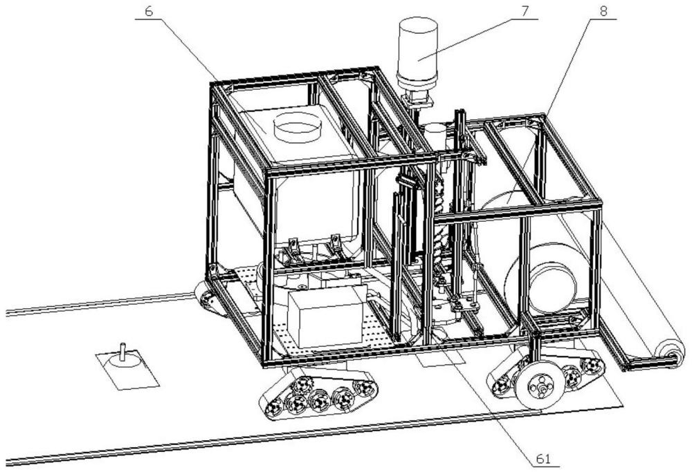 一种用于戈壁滩沙柳种植的全自动植树车
