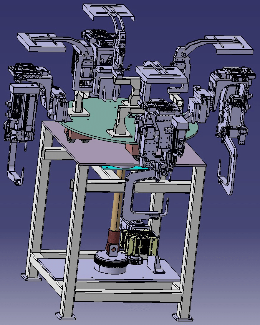 焊装生产线电阻焊钳停放装置