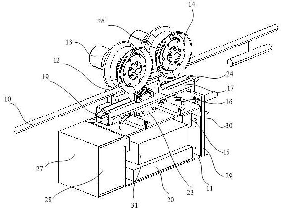 一种复合式高压输电线路覆冰清除装置