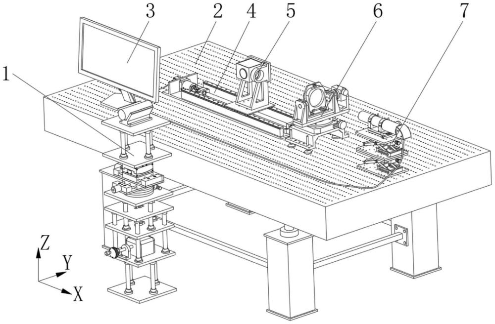 一种水平光路传递测角仪及测量方法