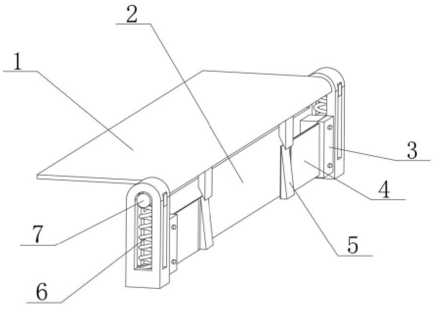 一种安装于台阶上的压电发电装置