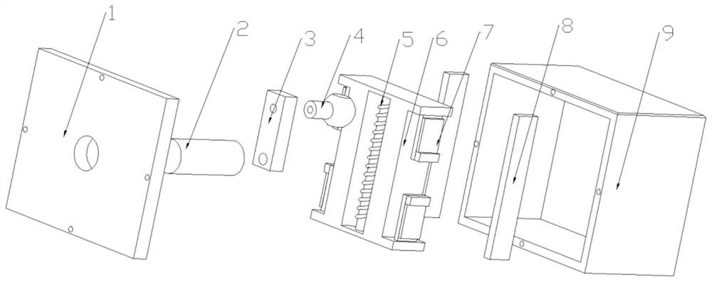 一种用于测量转速的压电-电磁复合式传感装置