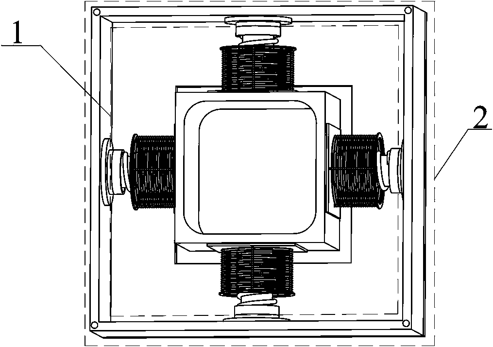 用于收集汽车消声器振动能量的压电-电磁复合发电机