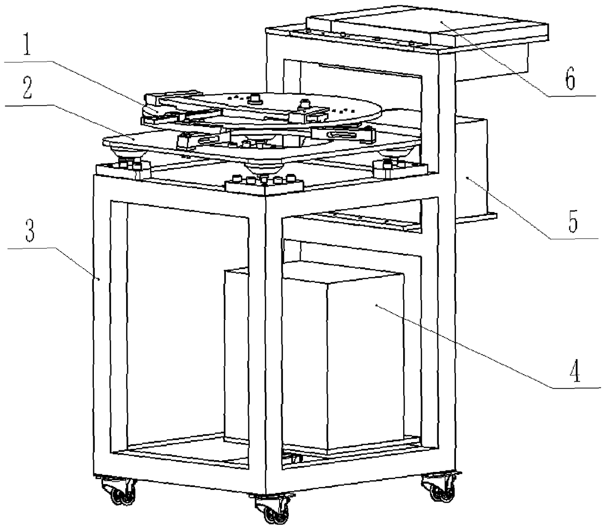 一种扇形纸浆磨片测量配对设备