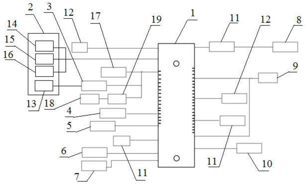 基于物联网的输电铁塔状态在线监测电路