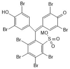 一种四溴酚蓝碱金属盐及其制备方法和应用